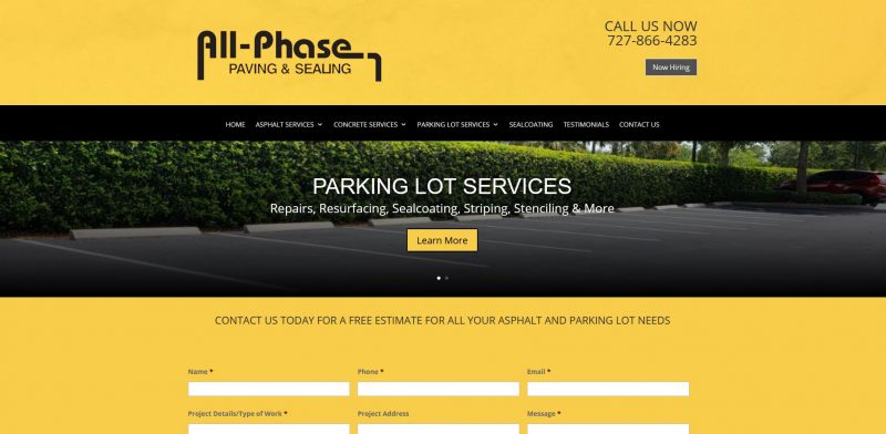 All Phase Paving & Sealing