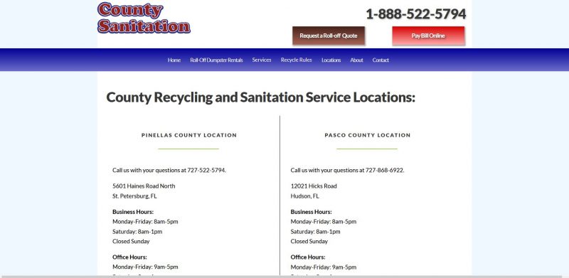 County Sanitation