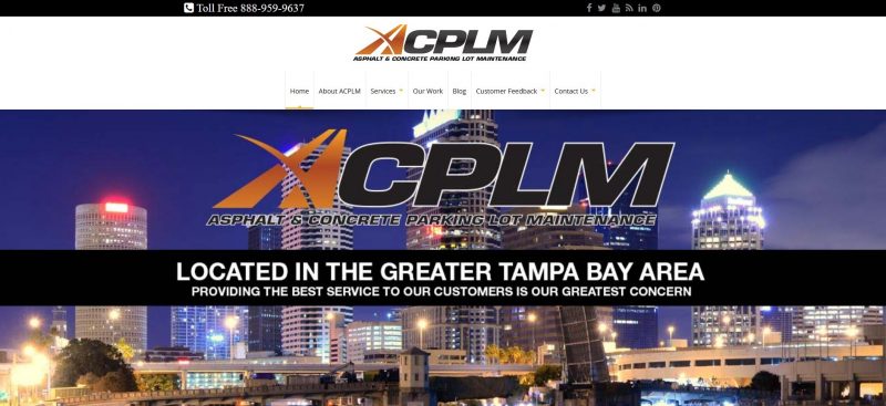 ACPLM – Asphalt & Concrete Parking Lot Maintenance