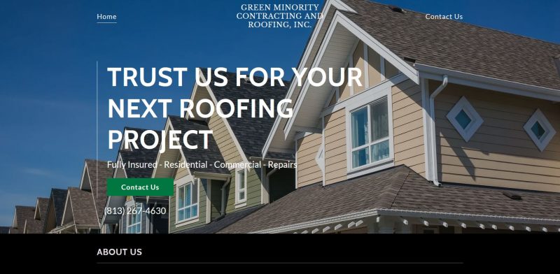 Green Minority Contracting & Roofing