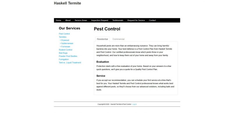 Haskell Termite & Pest Control