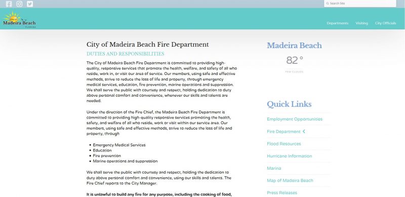 Madeira Beach Fire Administration