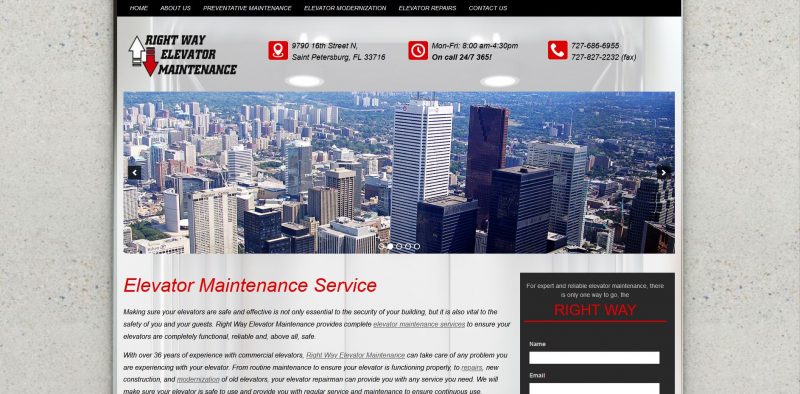 Right Way Elevator Maintenance