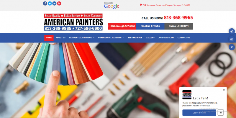 American Painters Inc.