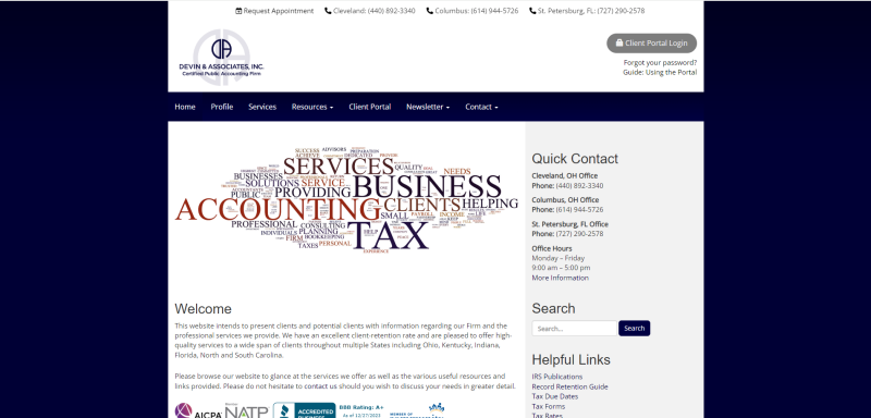 Devin & Associates, Inc. CPA Firm Devin & Associates, Inc. CPA Firm