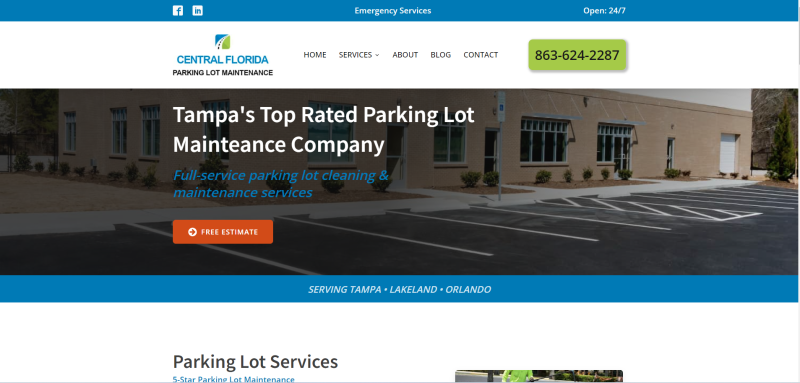 Central Florida Parking Lot Maintenance Central Florida Parking Lot Maintenance
