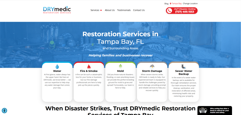 DRYmedic Restoration Services of Tampa Bay